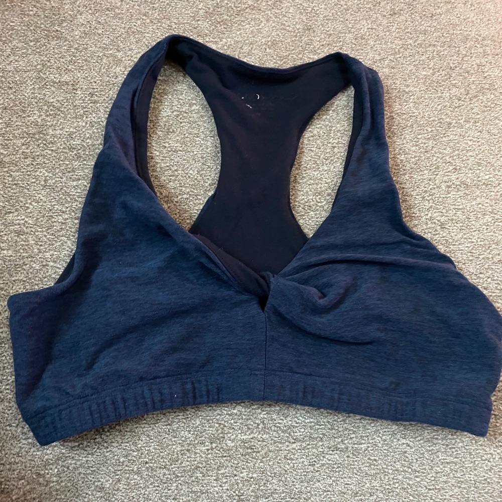 Beyond Yoga Blue Sports Bra